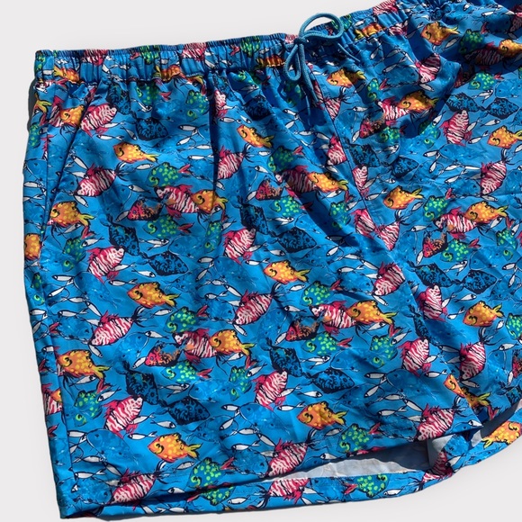 Meekos 5" Flex Swim Trunks with Breathable Stretch Liner by Meekos KingSize 4XL - Picture 4 of 10